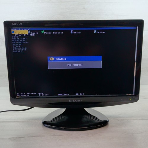 Sharp aquos 19d1e 19 - aquos, bk